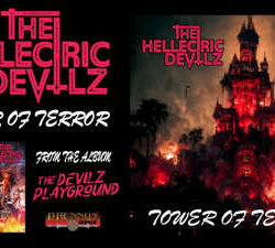 The Hellectric Devilz videoclip en directo de «Tower Of Terror»