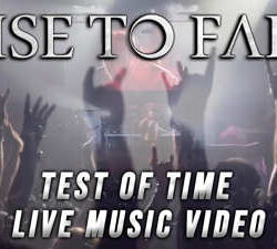 Rise To Fall video en directo de «Test Of Time»